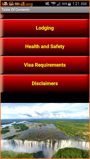 Zimbabwe Travel Basic Info App screenshot