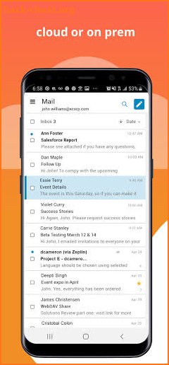 Zimbra: Email Collaboration Productivity Suite screenshot