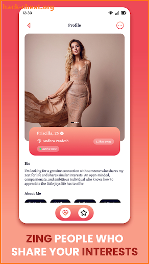 Zing: Dating App & Chat screenshot