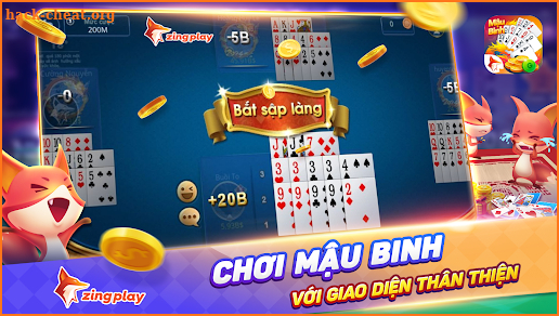 ZingPlay cổng game bài screenshot