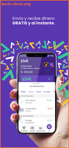 Zinli: Envía y Recibe Dinero screenshot