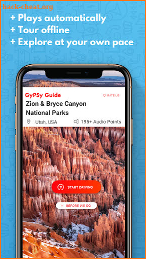 Zion Bryce Canyon GyPSy Guide screenshot