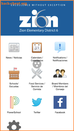 Zion Elementary School District 6 screenshot