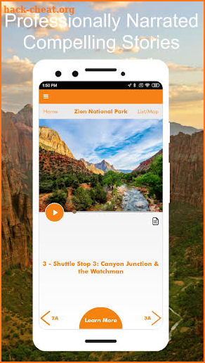 Zion National Park Utah Driving Tour screenshot