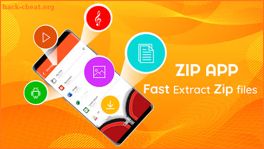 Zip app – Fast Extract zip files screenshot