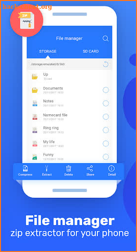 Zip app: Zip Tool, Unzip Files screenshot