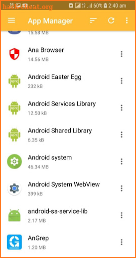 Zip file extractor for Android® screenshot