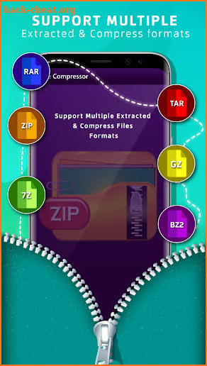 Zip file Extractor with Unzip & 7z Unrar screenshot