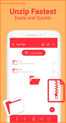 Zip File Opener - Zip File Manager screenshot