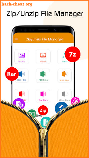 Zip File Reader: Rar Extractor, Zip & Unzip screenshot