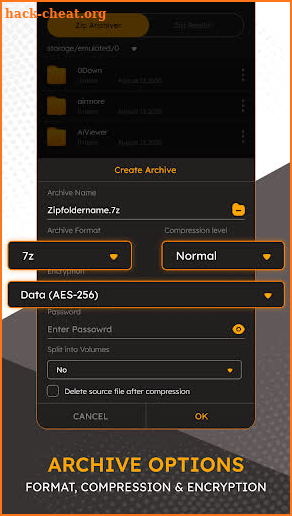 Zip RAR File Extractor screenshot