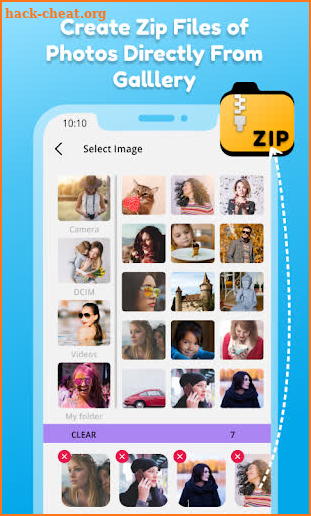 Zip / Unzip : Images Videos Documents screenshot