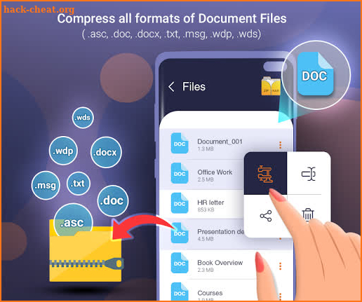 Zipify: Files Archiver rar Zip Unzip files screenshot