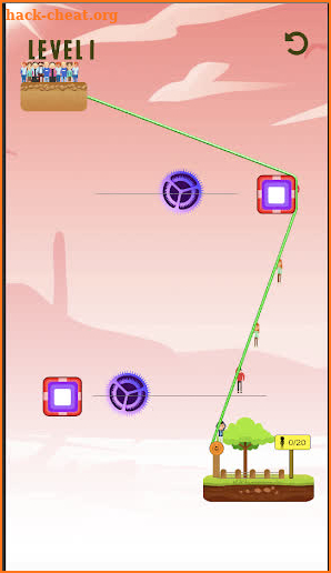 Zipline Rescue Puzzle screenshot