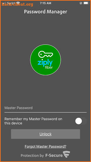 Ziply Password Manager screenshot