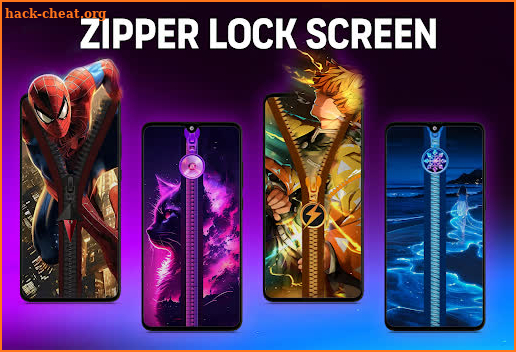 Zipper Lock Screen - Zip Lock screenshot