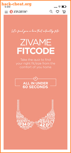 Zivame - One Stop Lingerie App screenshot