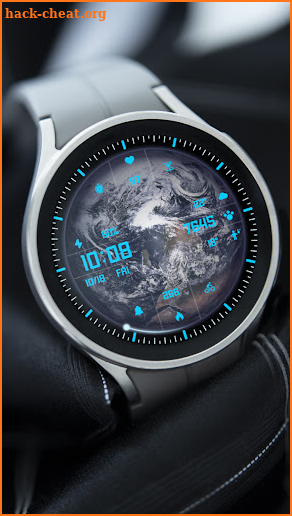 ZKin Watch Blue Series Planet screenshot