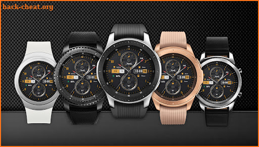 ZKin WatchFace Business Orange screenshot