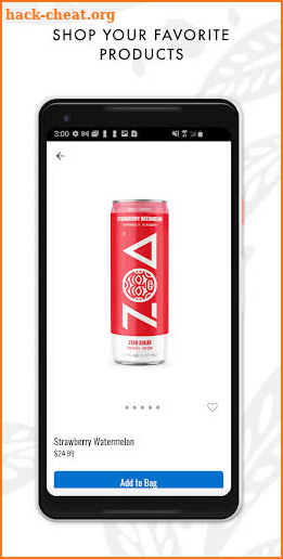 ZOA Energy screenshot