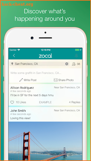 Zocal - Connect Locally screenshot