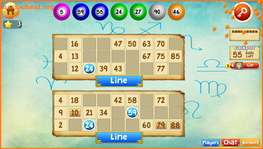 Zodi Bingo free screenshot