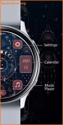 Zodiac Tarot Card_Watchface screenshot