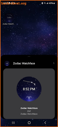 Zodiac Watch Face (1-6) screenshot