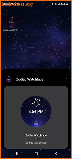 Zodiac Watch Face (7-12) screenshot