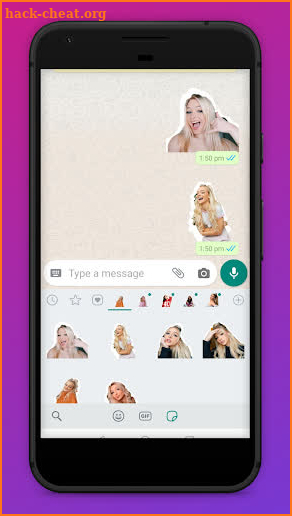 Zoe Laverne Stickers for Whatsapp screenshot