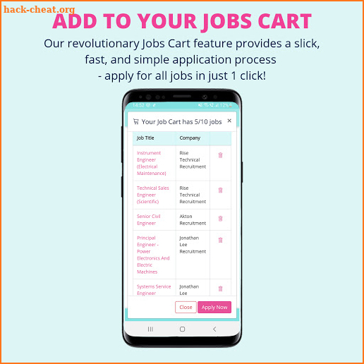 Zoek Job Search App - Apply for new jobs on the go screenshot