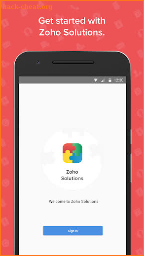 Zoho Solutions screenshot