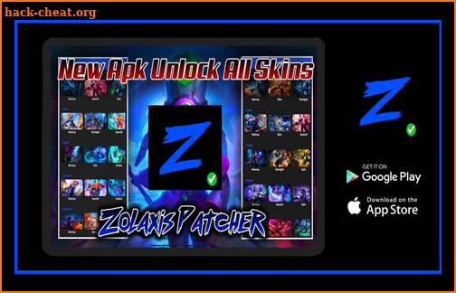 Zolaxis patcher walkthrough For heroes Skin screenshot