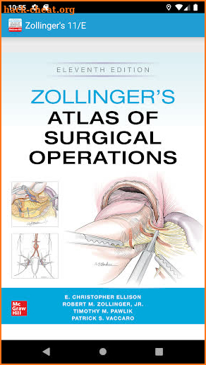 Zollinger Atlas of Surgery 11E screenshot