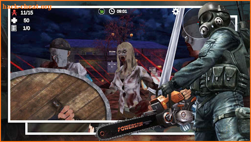 Zombie 3D Survival - Offline Gun Shooting Games screenshot
