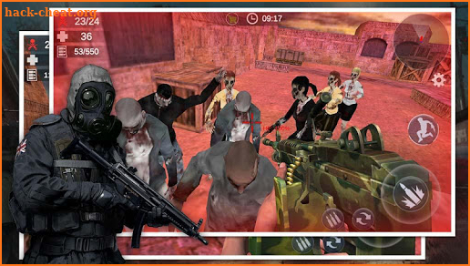 Zombie 3D Survival - Offline Gun Shooting Games screenshot