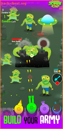 Zombie Attack : Tower Defense screenshot
