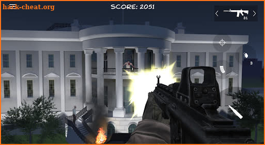 Zombie Attack Whitehouse screenshot