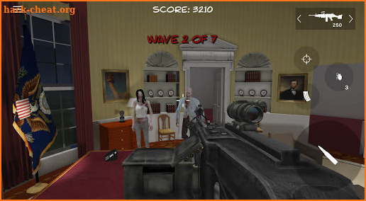 Zombie Attack Whitehouse screenshot