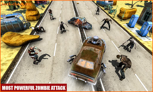 Zombie Car Highway Smasher Simulator 2019 screenshot