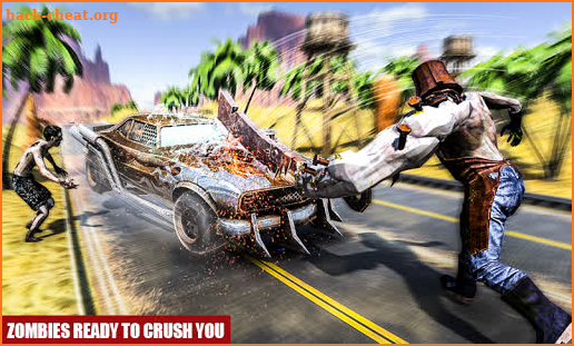 Zombie Car Highway Smasher Simulator 2019 screenshot