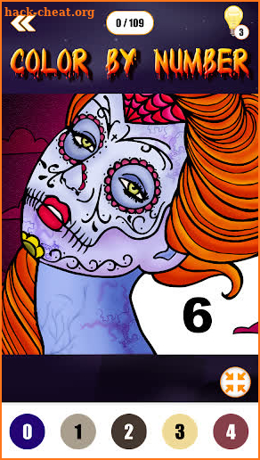 Zombie Coloring - Color by Numbers & Drawing Art screenshot