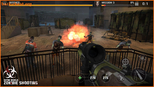 zombie comando shooting:offline fps military-games screenshot