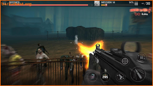 Zombie Defense Force-3d zombies hunting king screenshot