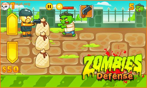 Zombie Defense Heroes of Wars screenshot