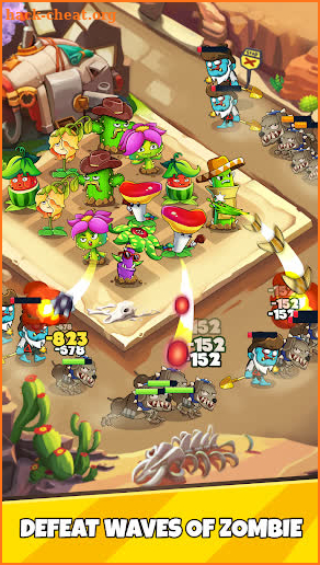 Zombie Farm - Plant Defense screenshot
