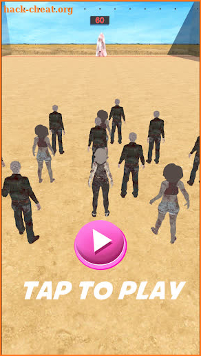 Zombie Green light Red light game screenshot