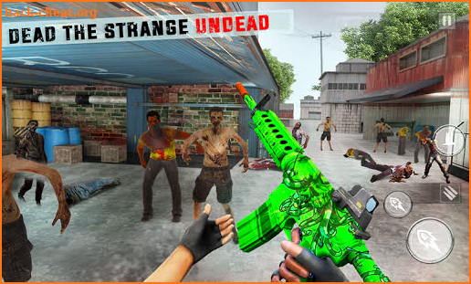 Zombie Gun Shooting Strike: Critical Action Games screenshot