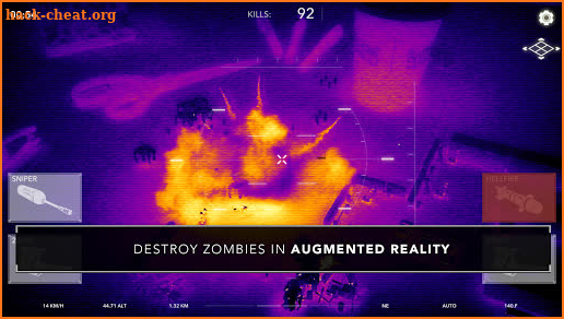 Zombie Gunship Revenant AR screenshot