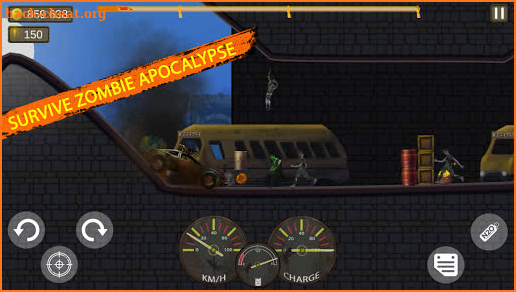 Zombie Hill Racing - Earn to Die screenshot